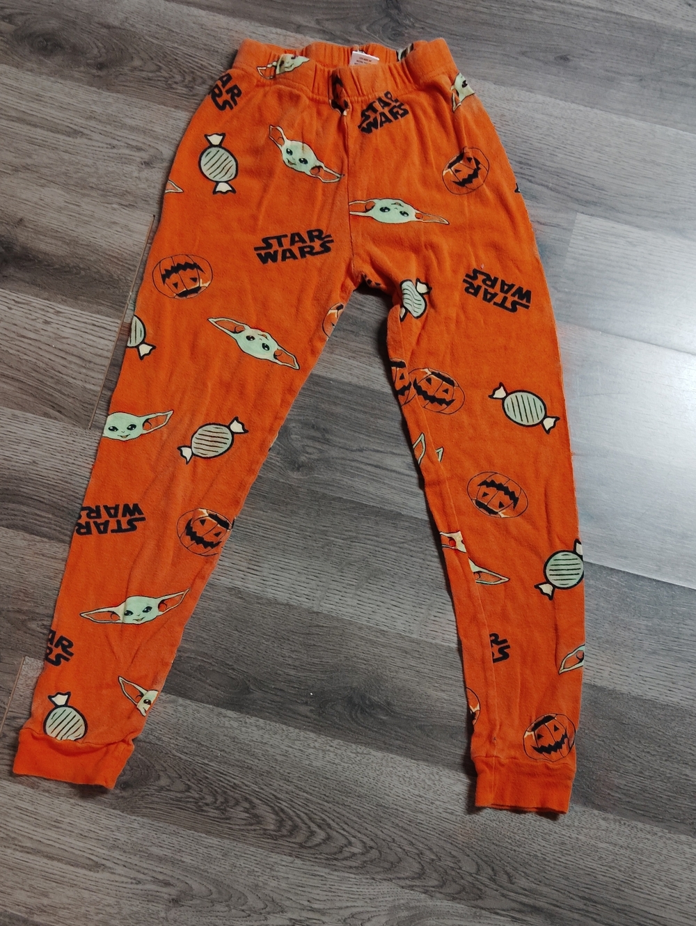 Star Wars Orange Grogu Halloween Kids Pajama Bottoms